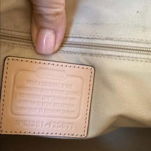 Coach BrownLeather Crossbody Bag